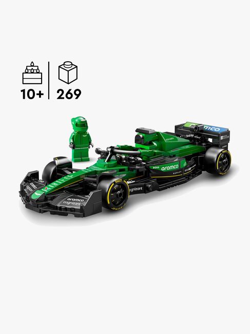 LEGO Speed Champions 77245 Aston Martin Aramco F1 AMR24-racerbil