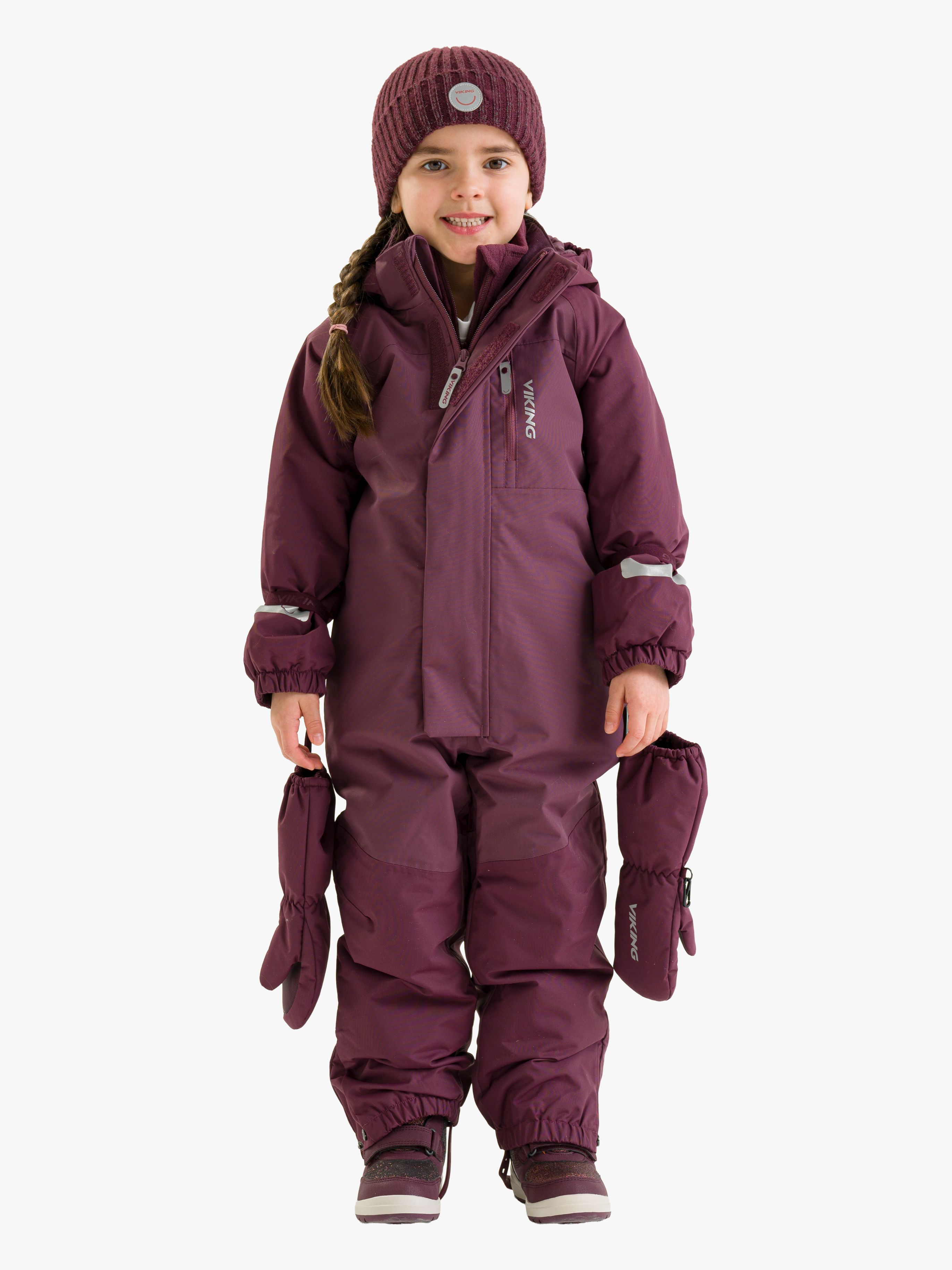 Viking Toasty Flyverdragt, Plum, 92