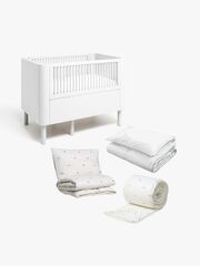 Alice & Fox JUNE Vokseseng inkl Sengesæt AVIVA 100x130, Dream White