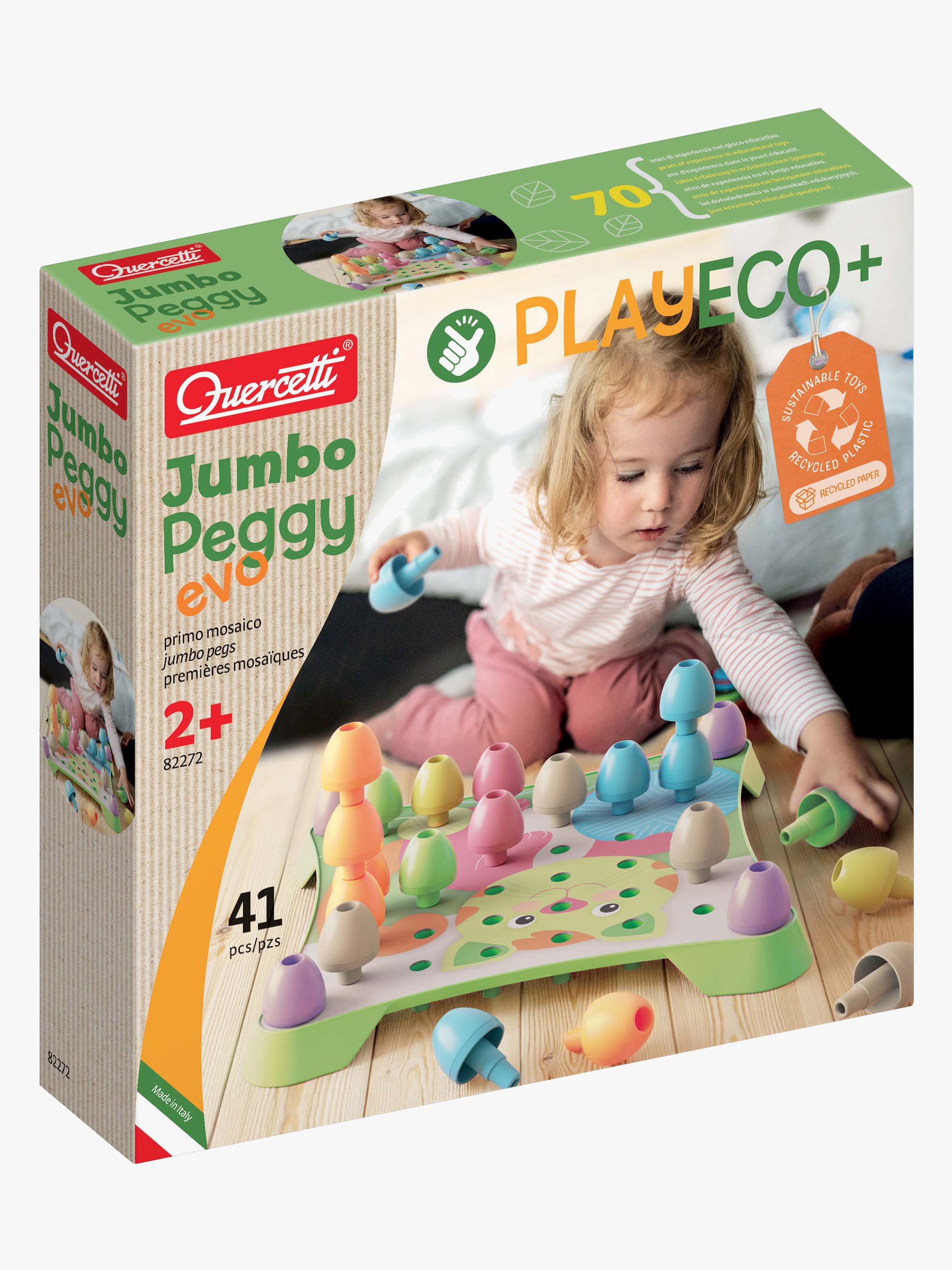 Quercetti Play ECO+ Peg Board Jumbo