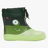 Viking Alv Paw Print Barefoot Gummistøvler, Light Green/Green