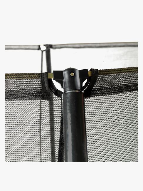 EXIT Silhouette Trampolin inkl. Sikkerhedsnet 214x305 cm, Pink