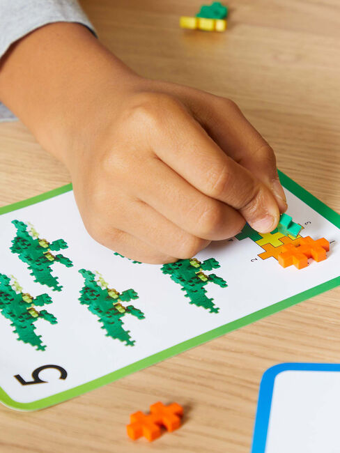 Plus-Plus ABC & 123 Opbevaringskasse 2000 Dele