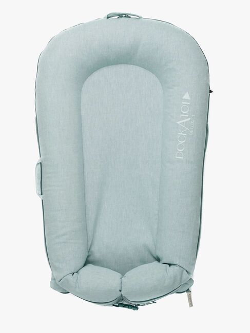 DockATot Deluxe+ Babynest, Marine Chambray
