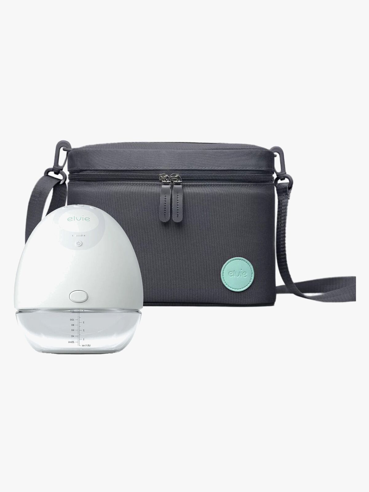 Elvie Pump Elektrisk Brystpumpe Single inkl 3-i-1 Taske