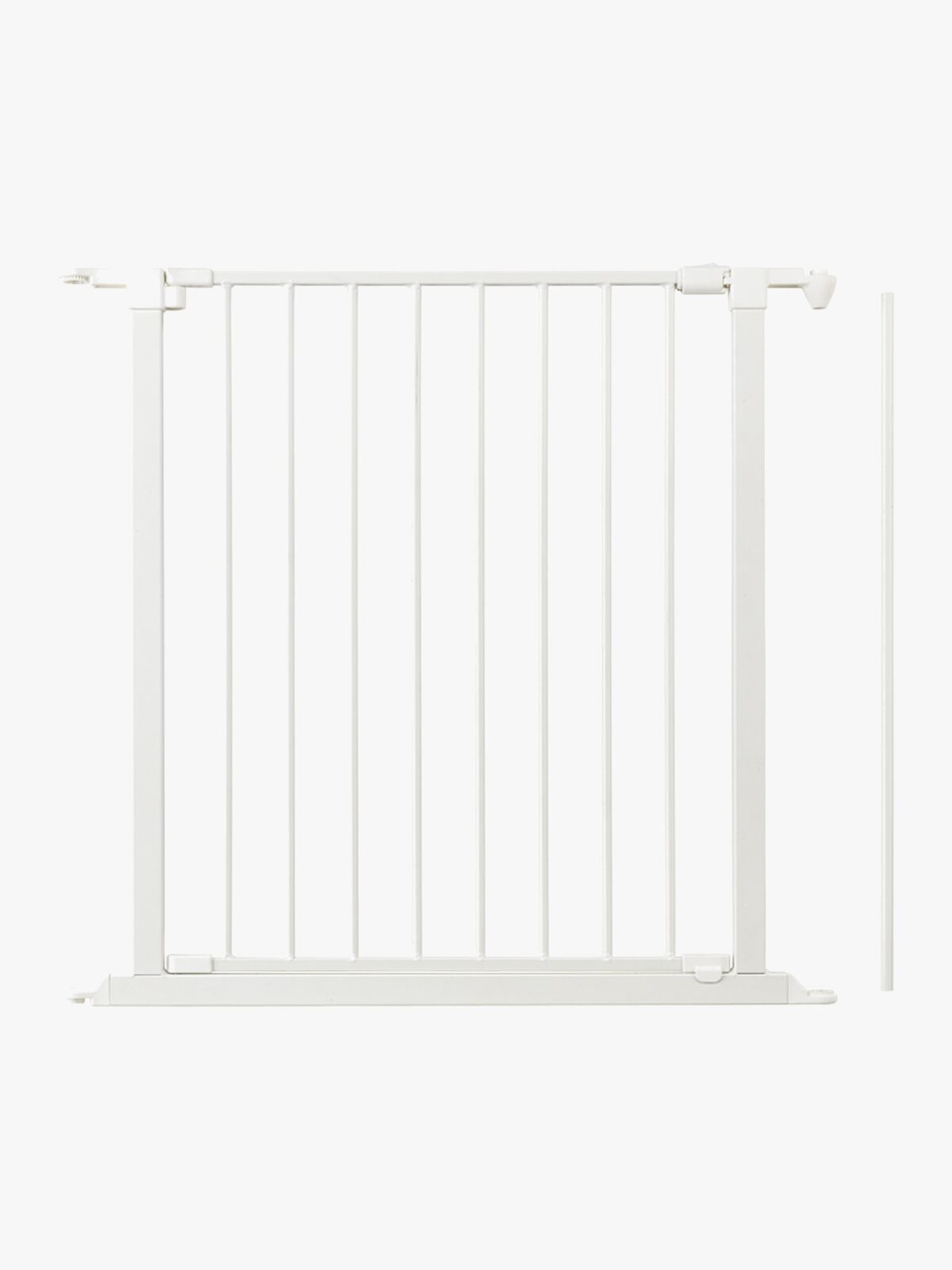 BabyDan Dørsektion til Flex M, L & XL Sikkerhedsgitter, Hvid