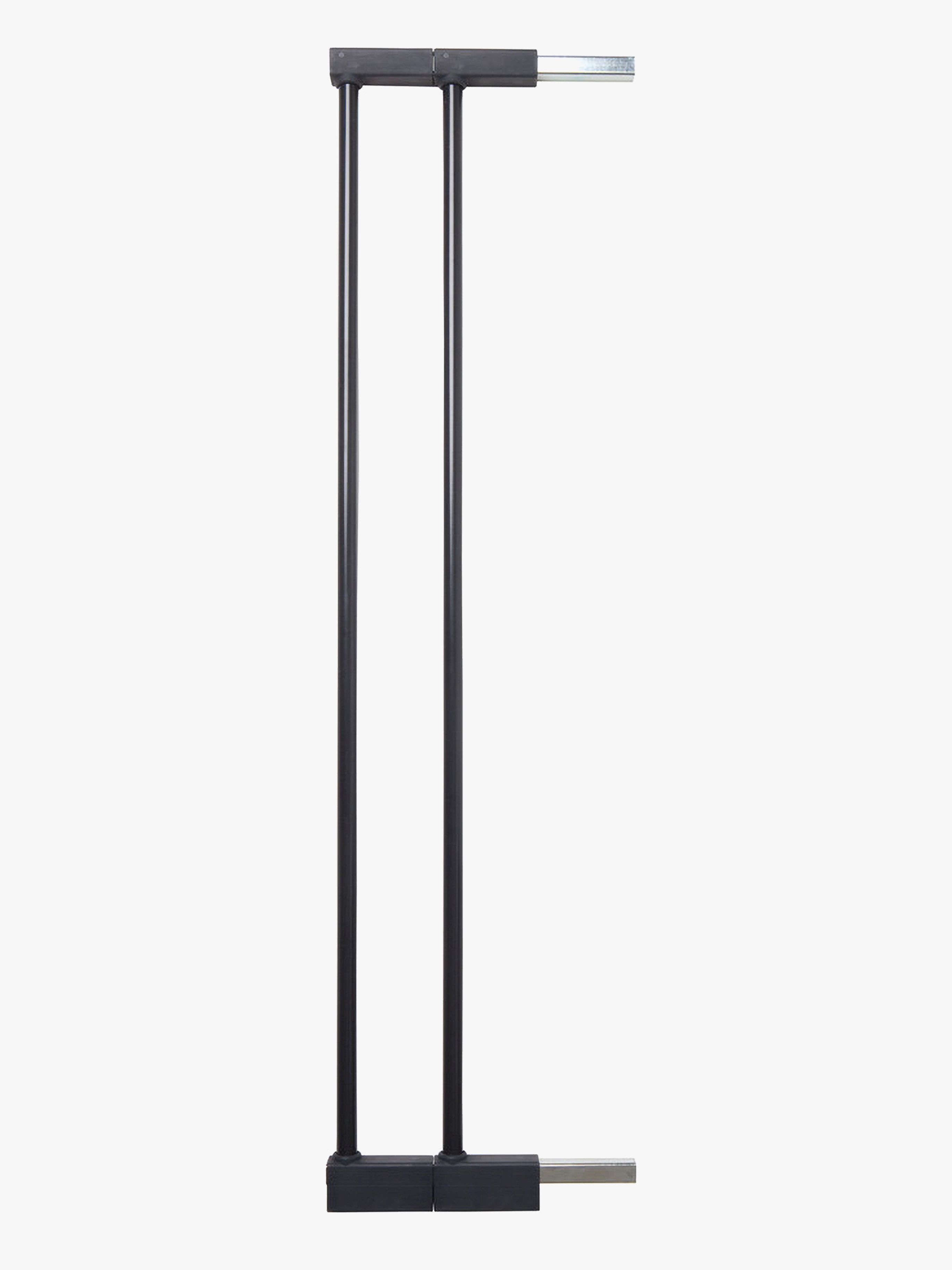 BabyDan Forlænger Sikkerhedsgitter Extend-A-Gate 7 cm 2 pak, Sort, Børnegitter