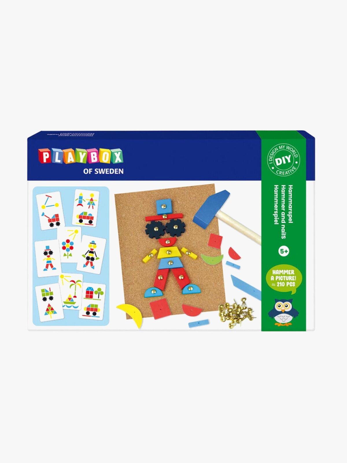 Playbox Kreativt Sæt Hammermosaik