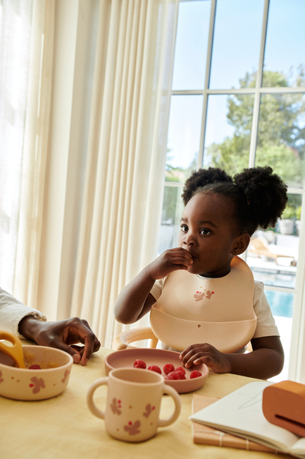LIEWOOD Ember Mønstret Hagesmæk 2-pak, Mini Butterfly/Apple blossom