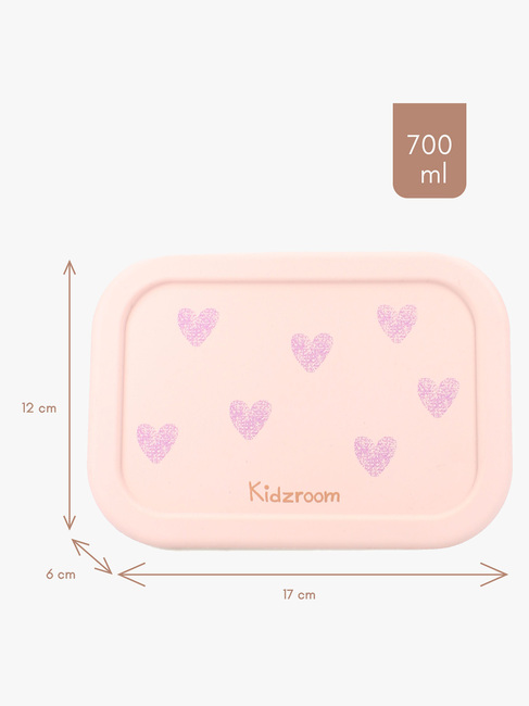 Kidzroom Silikone Madkasse Magical Meadows, Pink