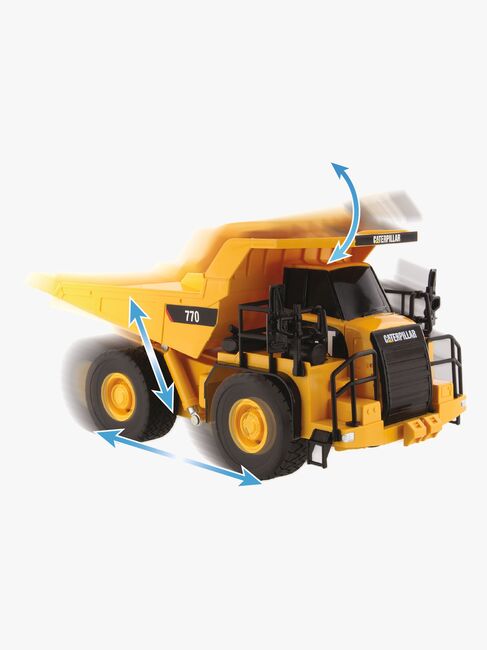 Carrera 1:35 CAT 770 Fjernstyret Minelastbil