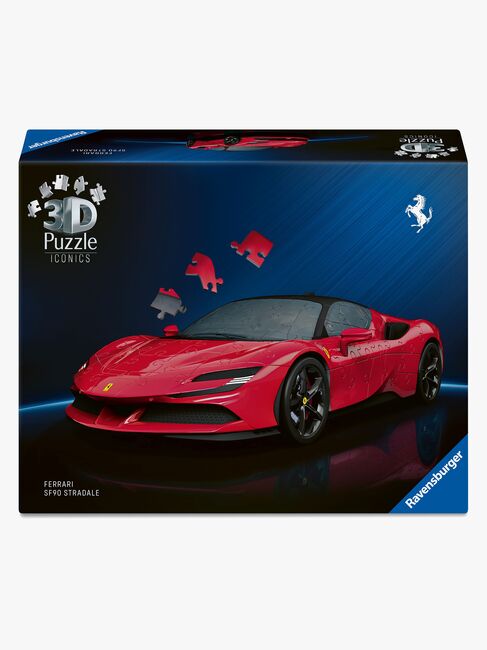 Ravensburger Iconics 3D-puslespil Ferrari SF 90 Stradale 163 Brikker