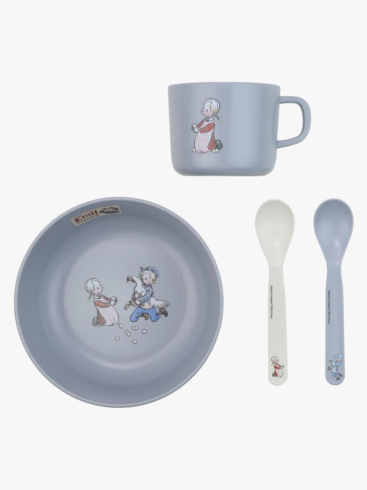 Emil fra Lønneberg Spisesæt 3 Dele