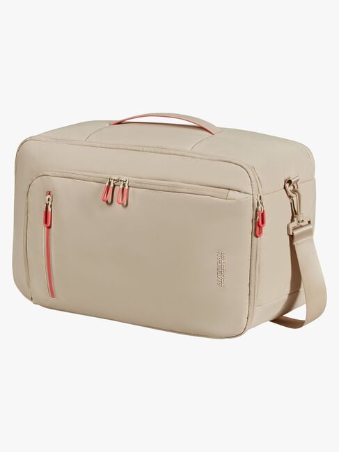 American Tourister Puffy POP 3-Way Håndbagage 21L, Beige