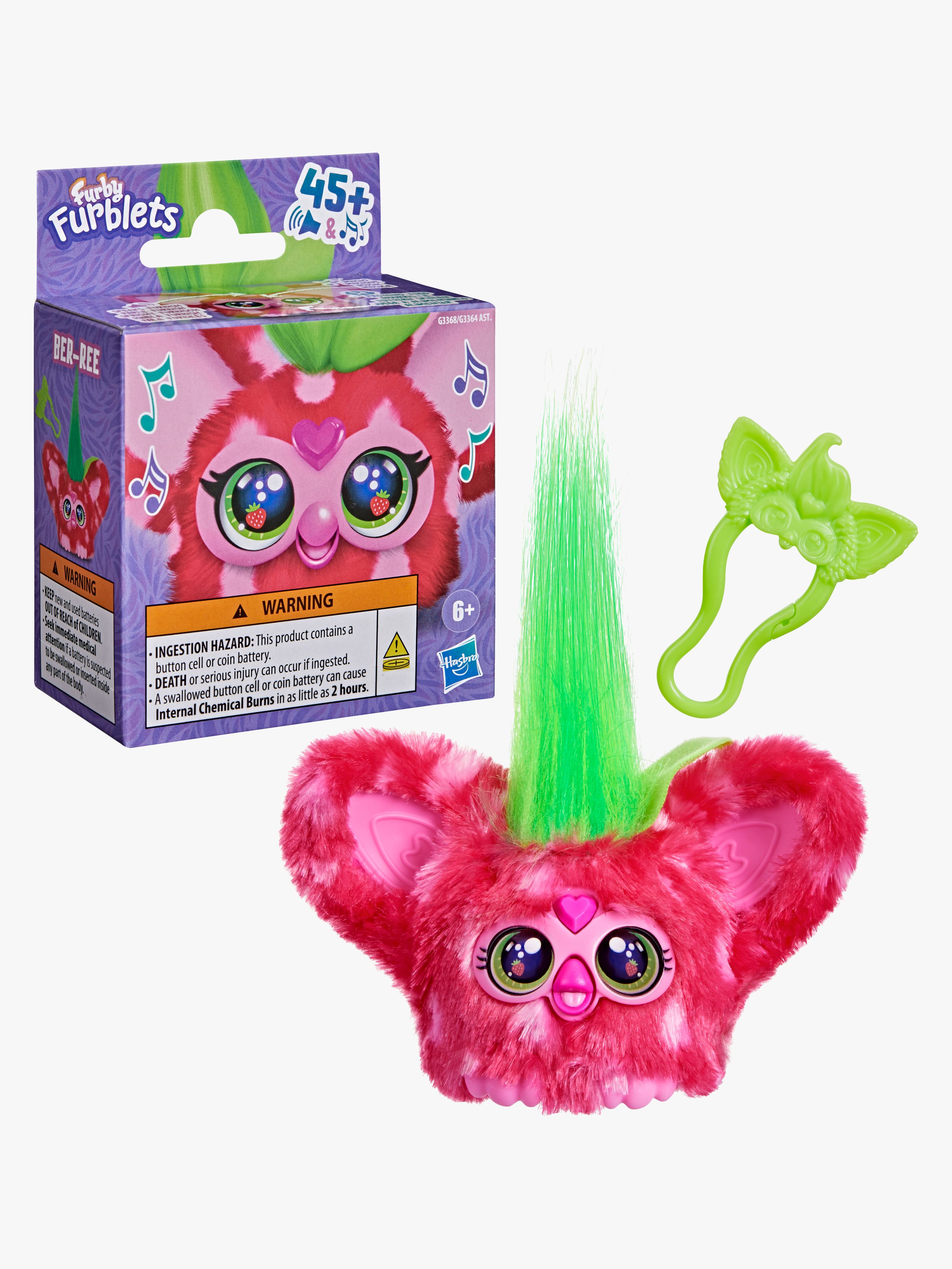 Furby Furblets Interaktiv Bamse Ber-Ree