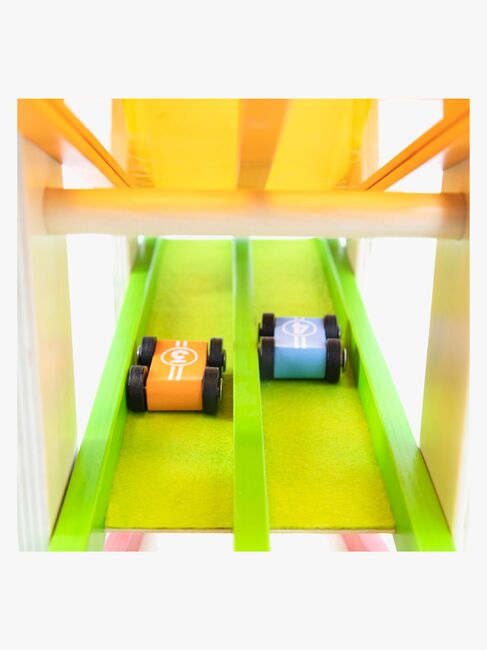 VIGA Dobbelt Rampe Racerbane med Biler