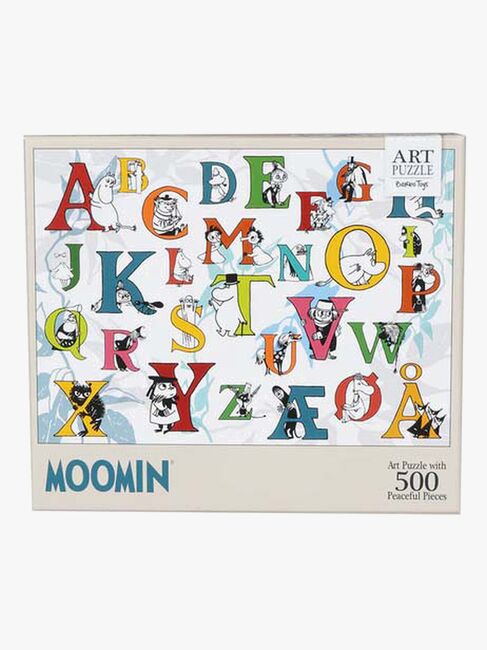 Barbo Toys Mumitroldene ABC Puslespil 500 Brikker