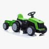 Azeno Eltraktor m. Anhænger, Grøn