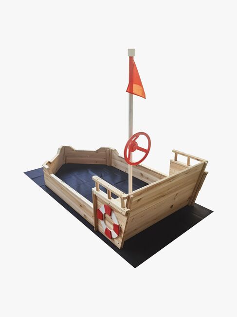 Woodlii Sandkasse i Træ Båd, Natur