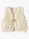 BINIBAMBA Merino Snuggle Vest, Milk