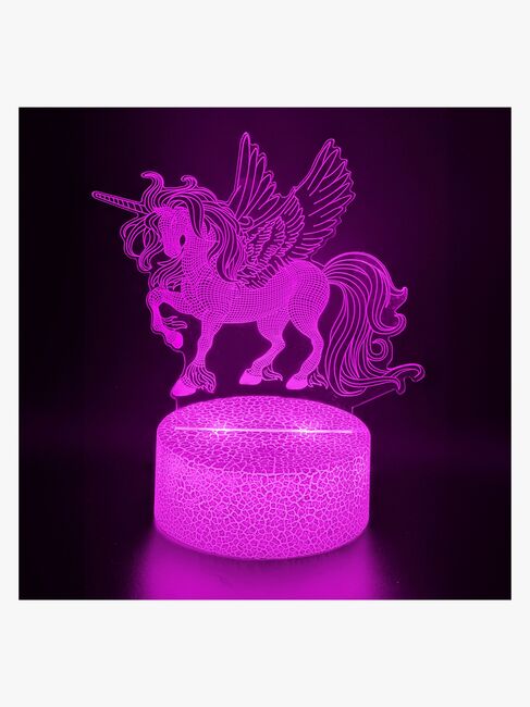 Powerpal 3D-Natlampe, Enhjørning