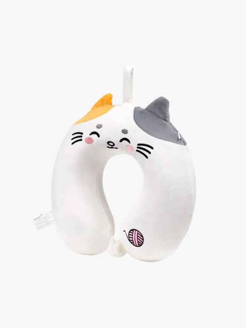 Relaxeazzz Plush Memory Foam Adoramals Rejsepude, Lola The Cat CUSH-408-4817_2.jpg