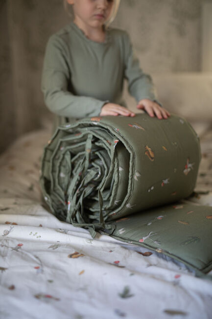 Beskow Tomtebobarnen Sengerand 30 x 360, Grøn