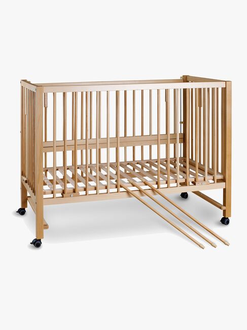 tiSsi XXL Bedside Crib HAJO 120x60, Natur