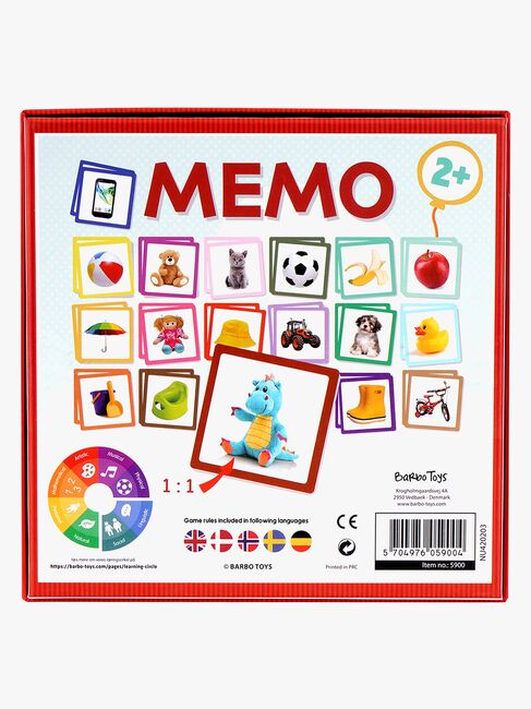 Barbo Toys My First Huskespil med Rigtige Billeder