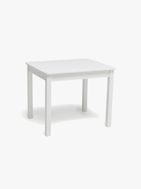 Alice & Fox LOVIS Bord & Stole + Sofa med Opbevaring, Hvid