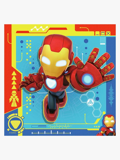 Ravensburger Iron Man & His Awesome Friends Puslespil 3x49 Brikker