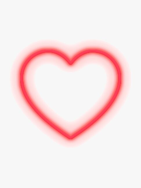 Candy Shock Neonlampe Hjerte