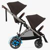 Cybex e-Gazelle S Søskendevogn, Chocolate Brown/Taupe