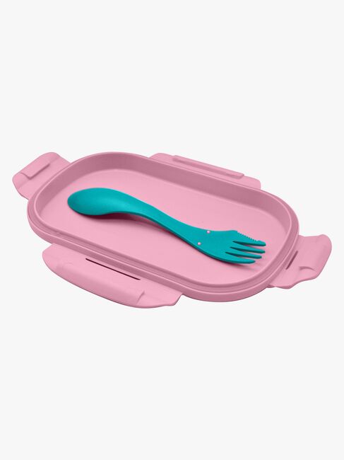 Gabby's Dollhouse Madkasse med Bestik, Blå/Pink