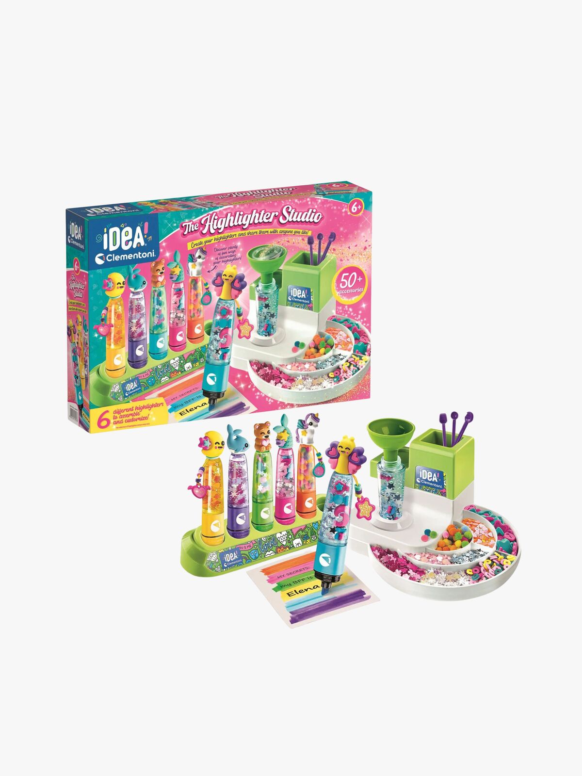 Clementoni Idea! DIY Highlighter Lab Blyantsæt