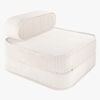 Wigiwama Flip Foldbar Stol 150x60 cm, Marshmallow