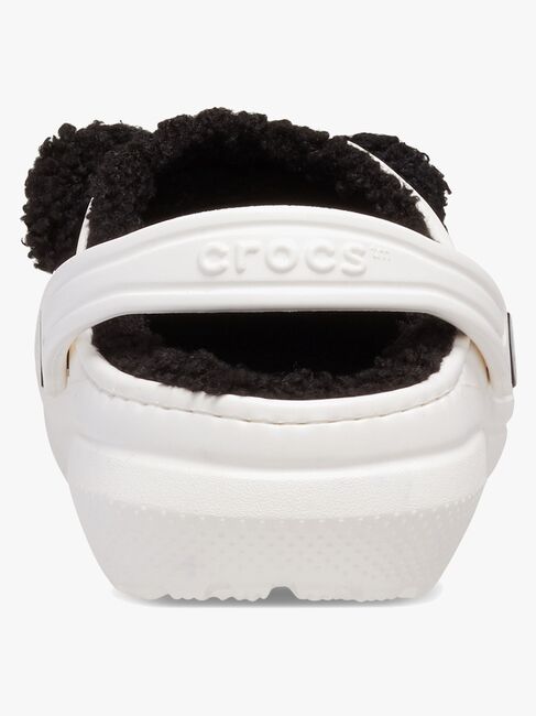 Crocs Classic Forede Hjemmesko, Panda/Chalk