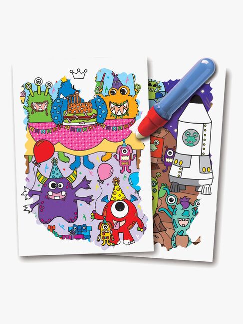 Galt Water Magic Malebog Monstre og Rumvæsner