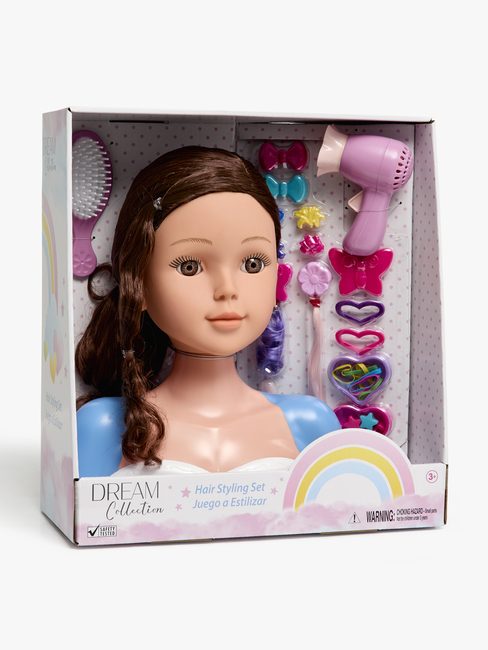 Cloudberry Castle Hårstylingdukke, Brunette CC-25142-brown-2746_3c.jpg