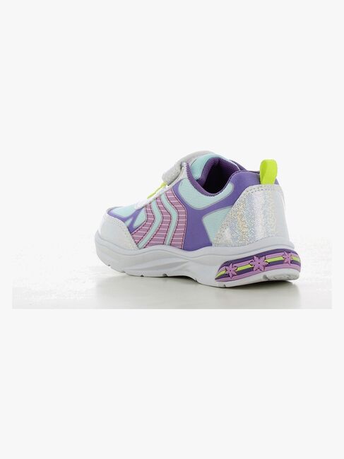 Disney Frozen Blinkende Sneakers, White/Light Blue