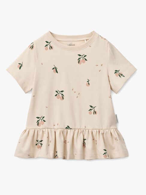 LIEWOOD Ilford Pyjamas 2-delt, Peach mini/Sea shell