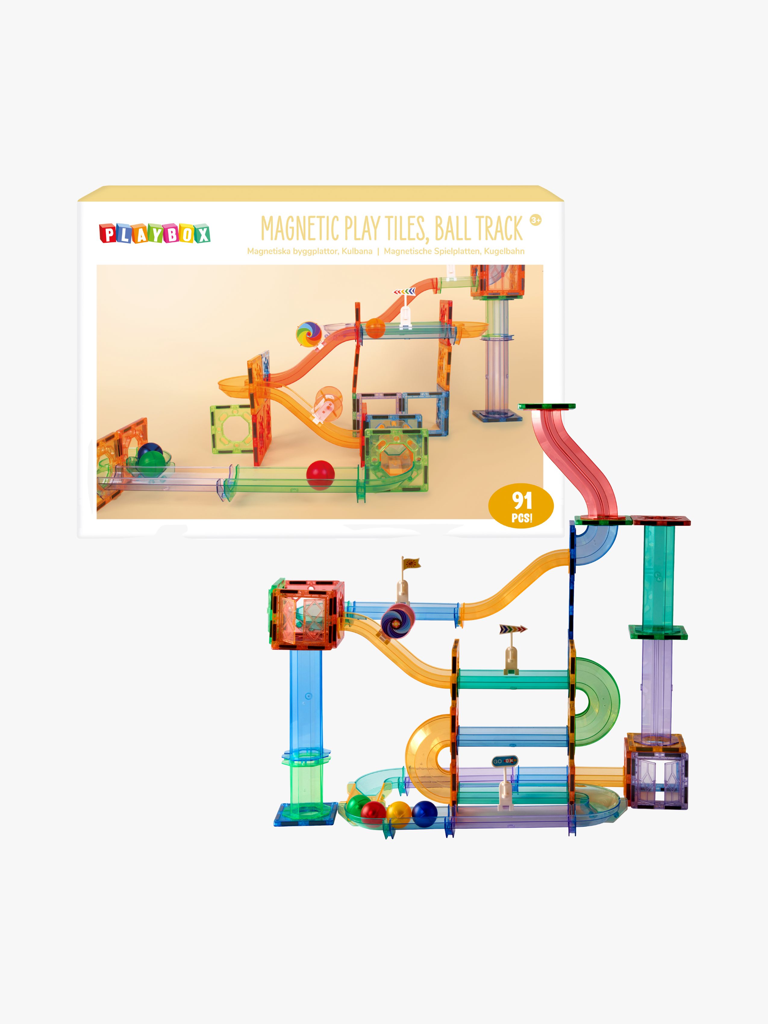 Playbox Magnetisk Kuglelabyrint 91 Dele