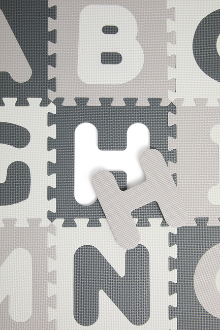 Cloudberry Castle Tal Og Alfabetet Legetæppe