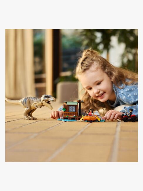 LEGO Jurassic World 76975 Bådflugt fra T. rex