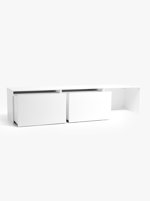 Alice & Fox POPPY Skrivebord med 2 Skuffer, Hvid