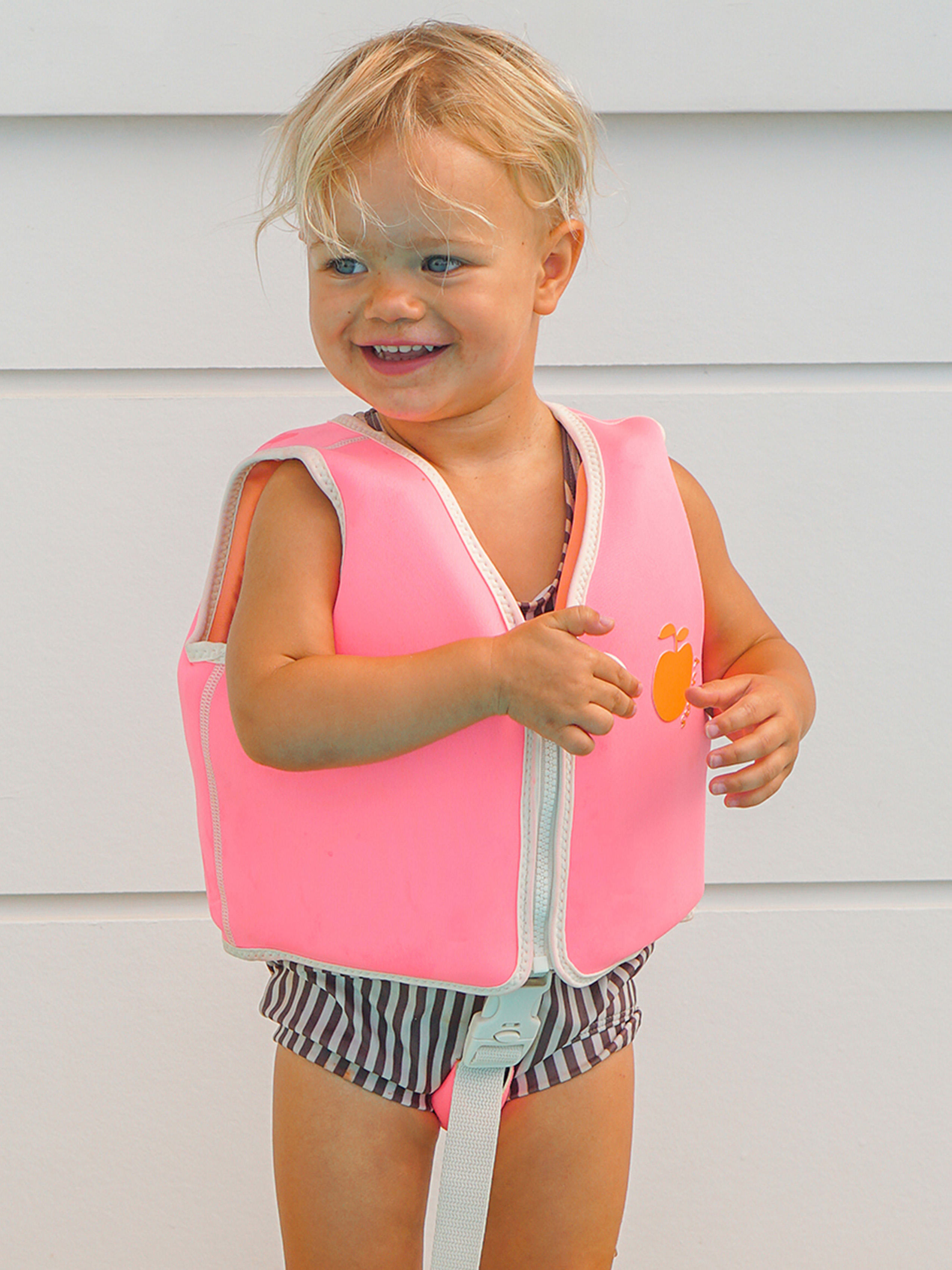 SUNNYLiFE Svømmevest, Poppy the Peach, 1-2 år