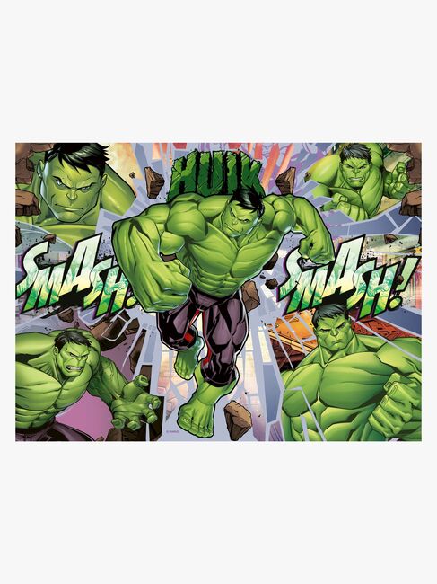 Ravensburger Marvel Avengers Den Fantastiske Hulk XXL Puslespil 100 Brikker