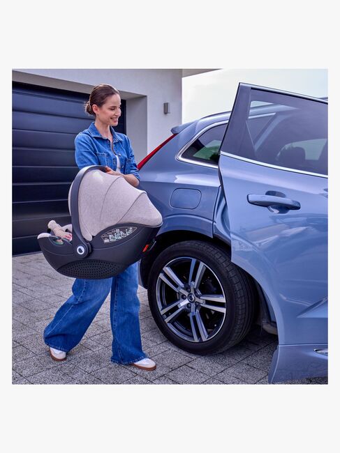 Lionelo Moxie i-Size Autostol Baby, Beige Sand