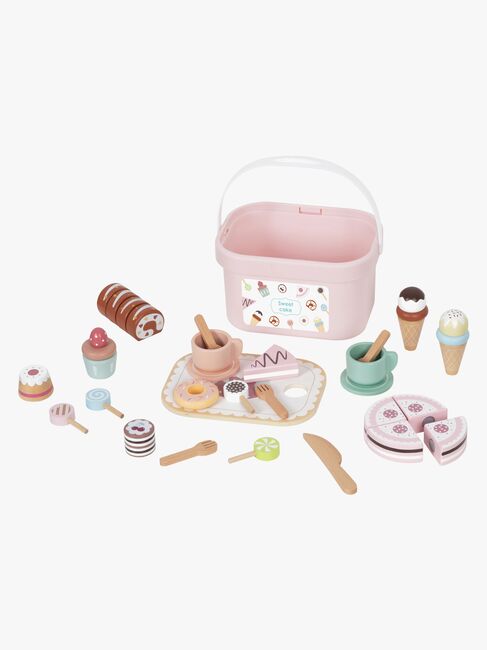 TookyToy Cutting Spisesæt, Pink