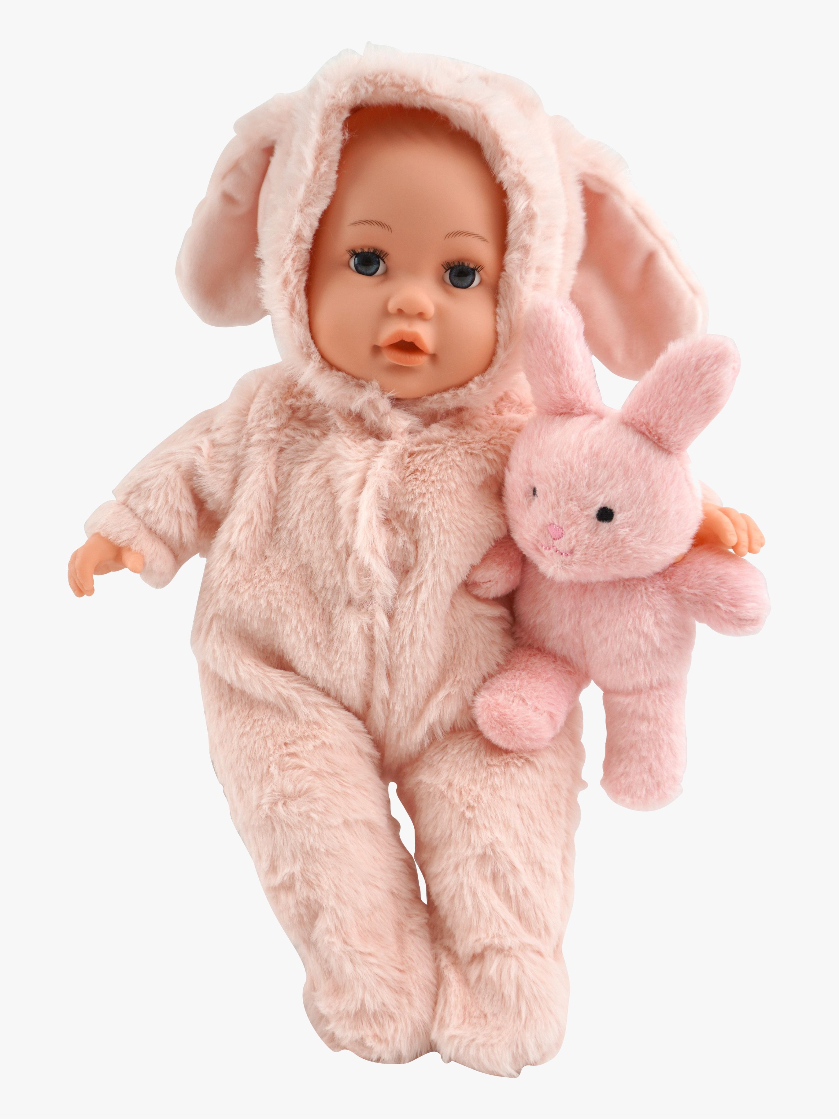 Happy Friend Luna Dukke 35 cm med Kaninkostume